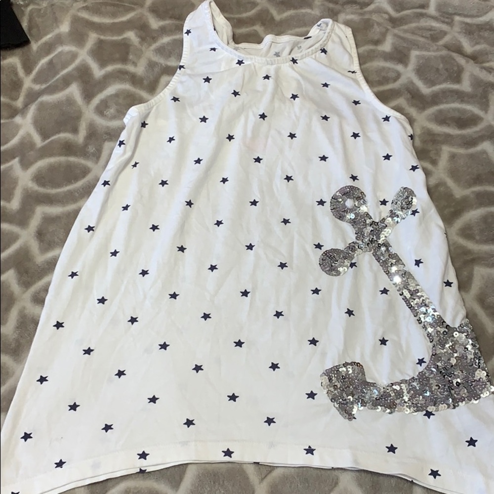 Girls Nautical Tank Top